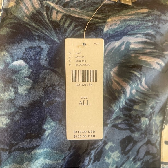 NWT Anthropologie Tori Cropped Kimono Mixed Pattern Open Cardigan One Size - Picture 8 of 9